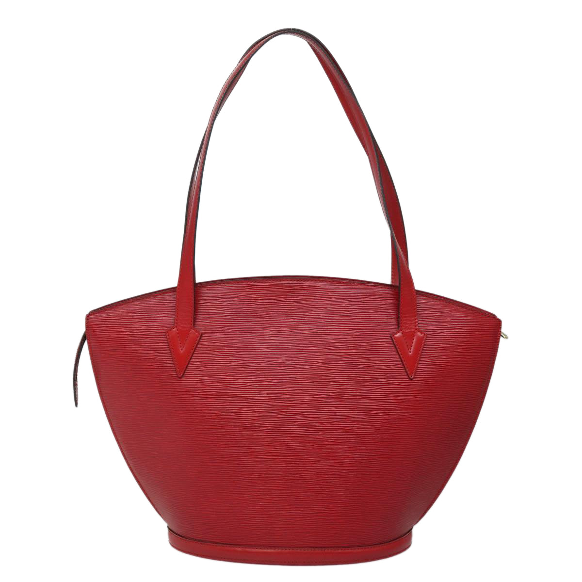 Louis Vuitton Saint Jacques, Red, Leather, shoulder