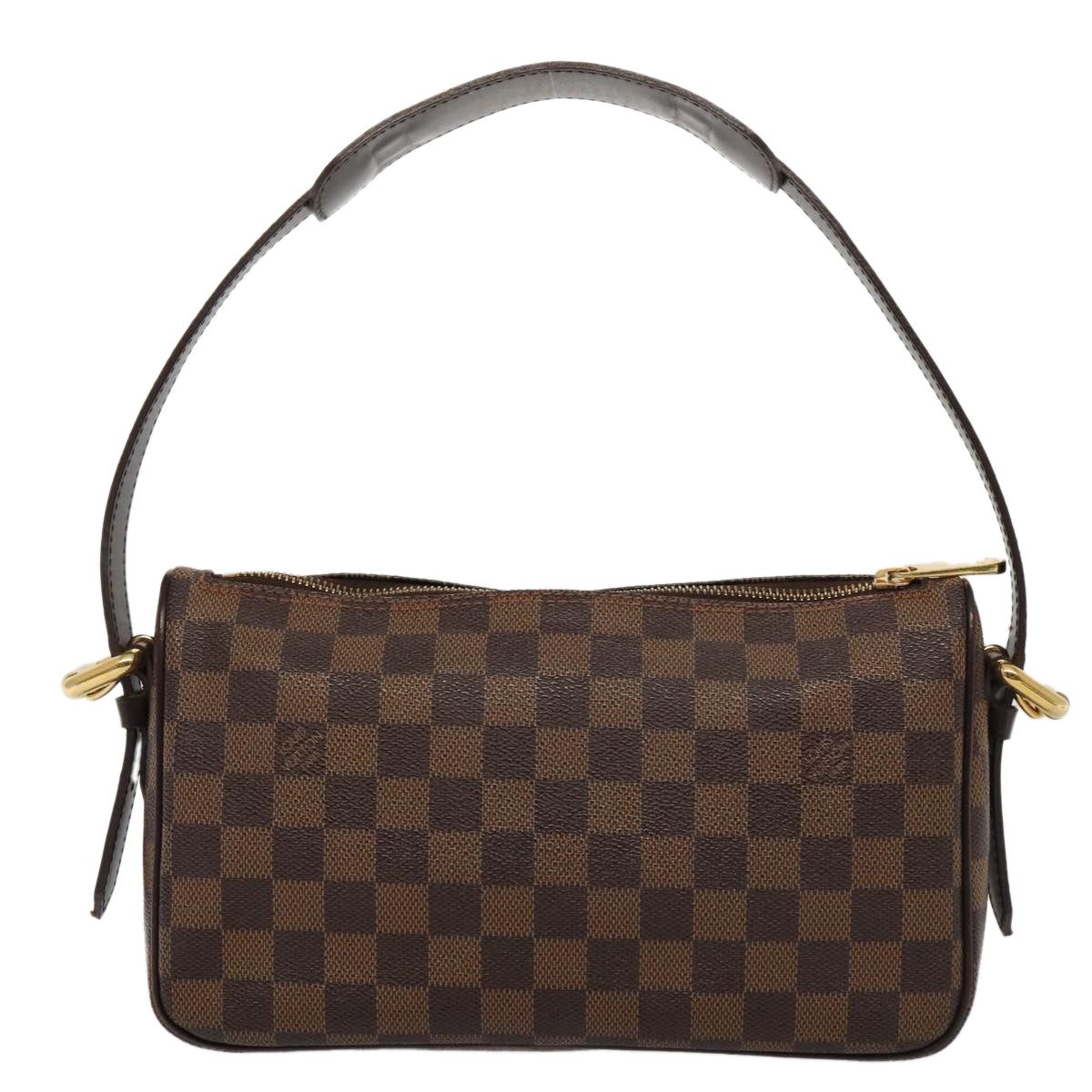 Louis Vuitton Ravello GM, Brown, Canvas, shoulder