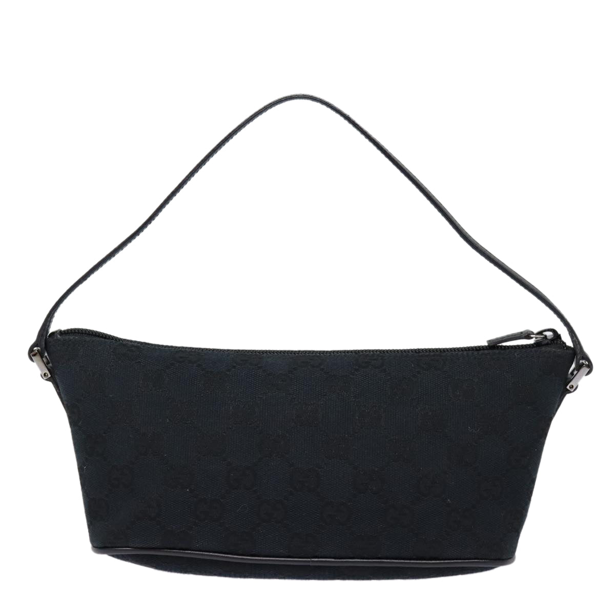 Gucci GG canvas, Black, Canvas, clutch