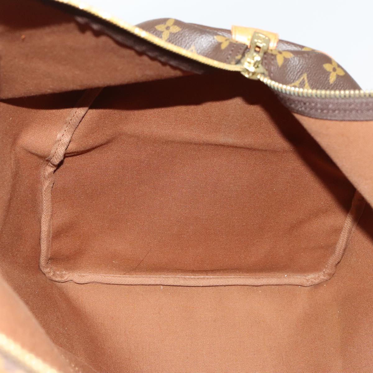 Louis Vuitton Keepall 60, Brown, Canvas, travel