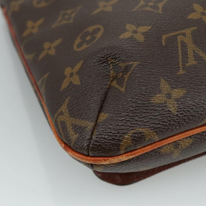 Louis Vuitton Musette Salsa Handbag Monogram Canvas, BROWN, CANVAS, Handbag