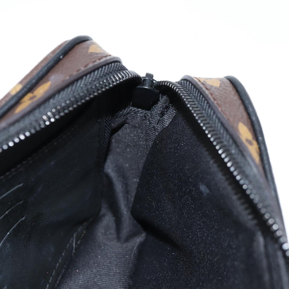 Louis Vuitton Pochette Volga, Brown, Canvas, clutch