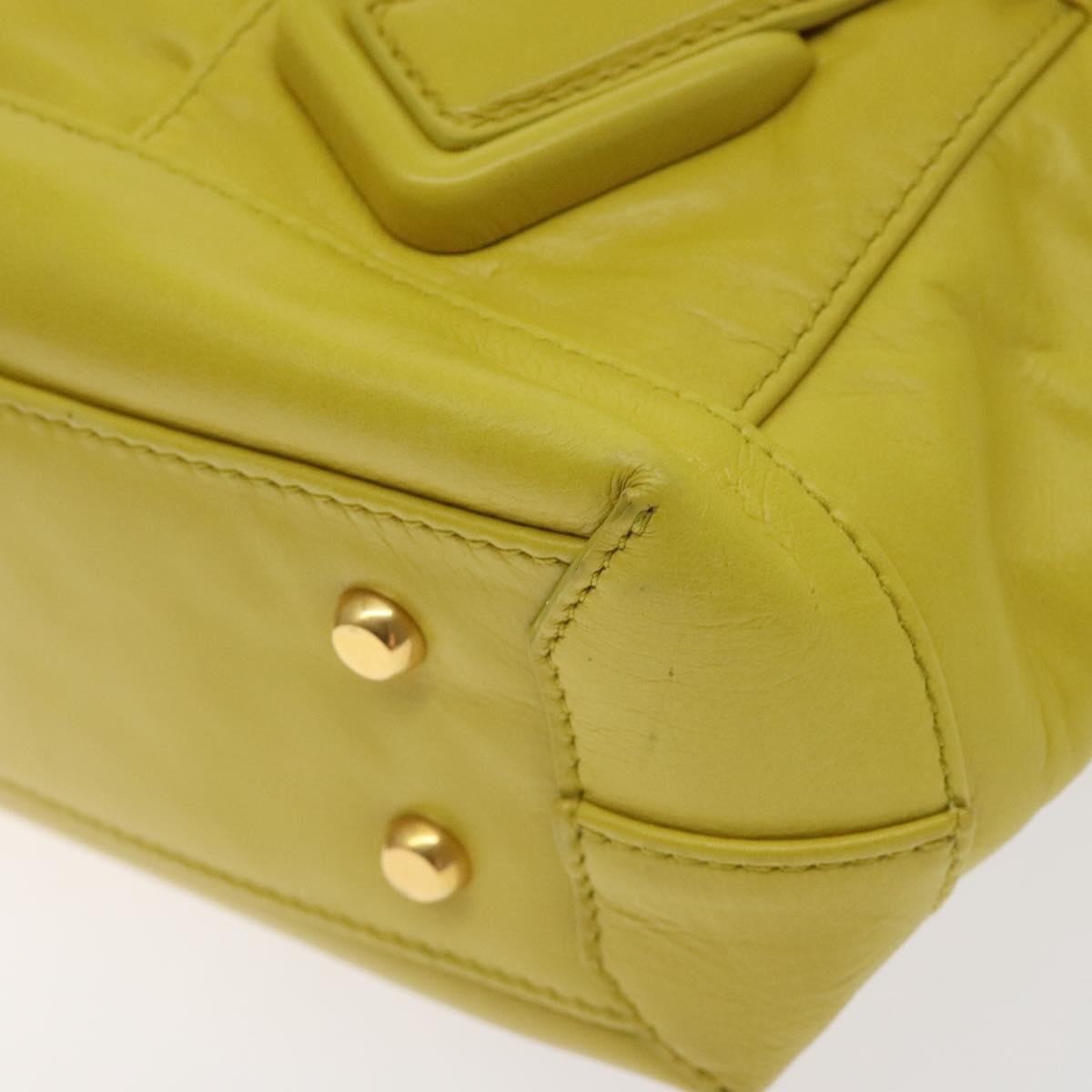 Bottega Veneta Arco, Yellow, Leather, shoulder