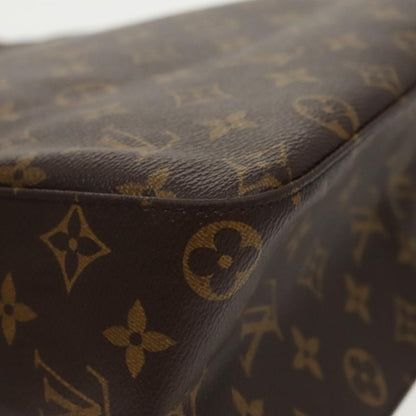 Louis Vuitton Looping GM, Brown, Canvas, handbag