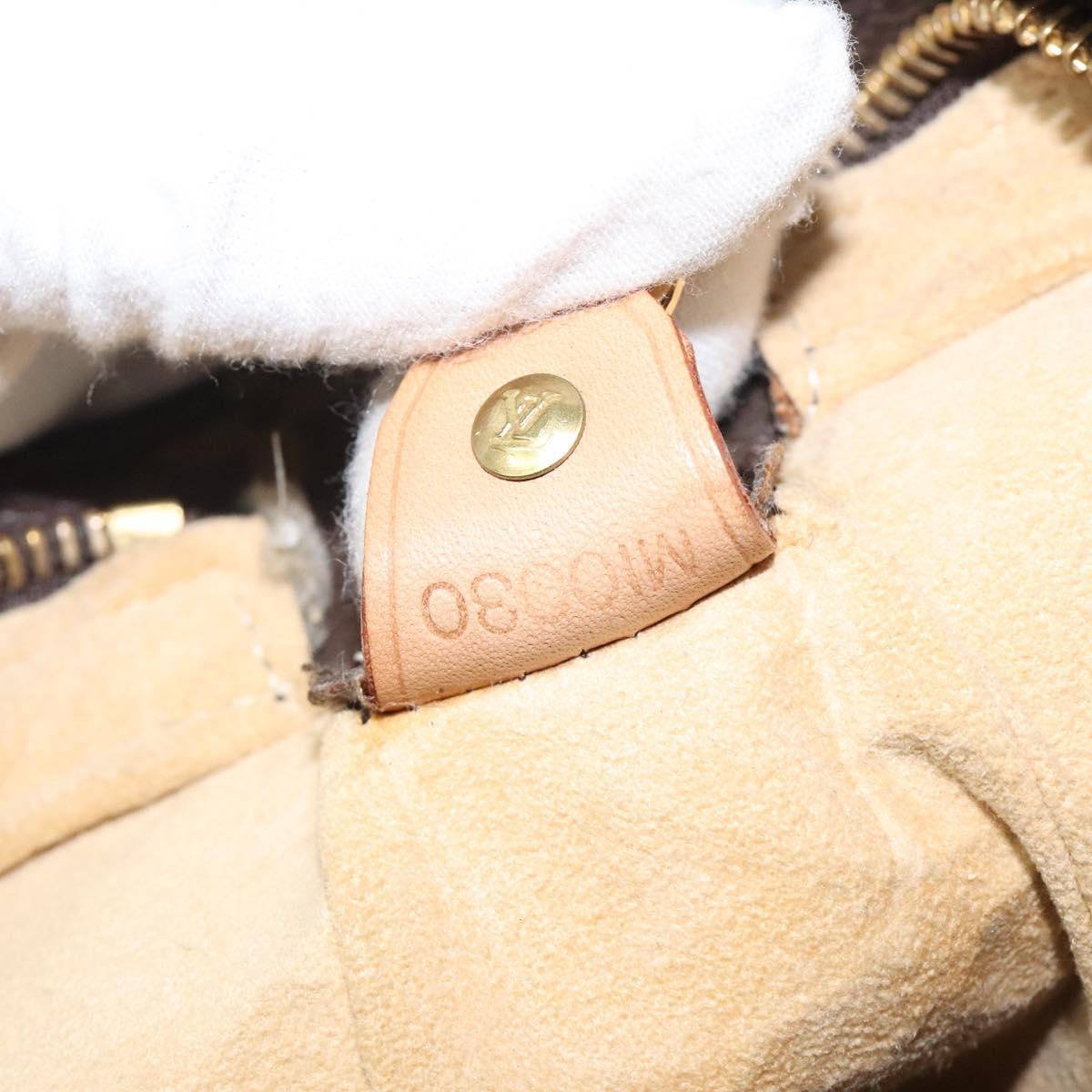 Louis Vuitton Looping GM, Brown, Canvas, shoulder