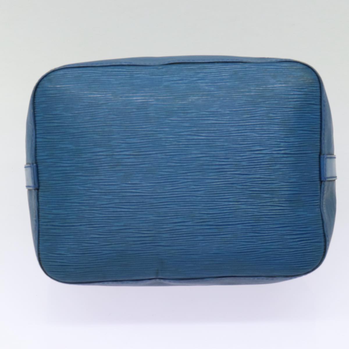 Louis Vuitton Noé, Blue, Leather, shoulder