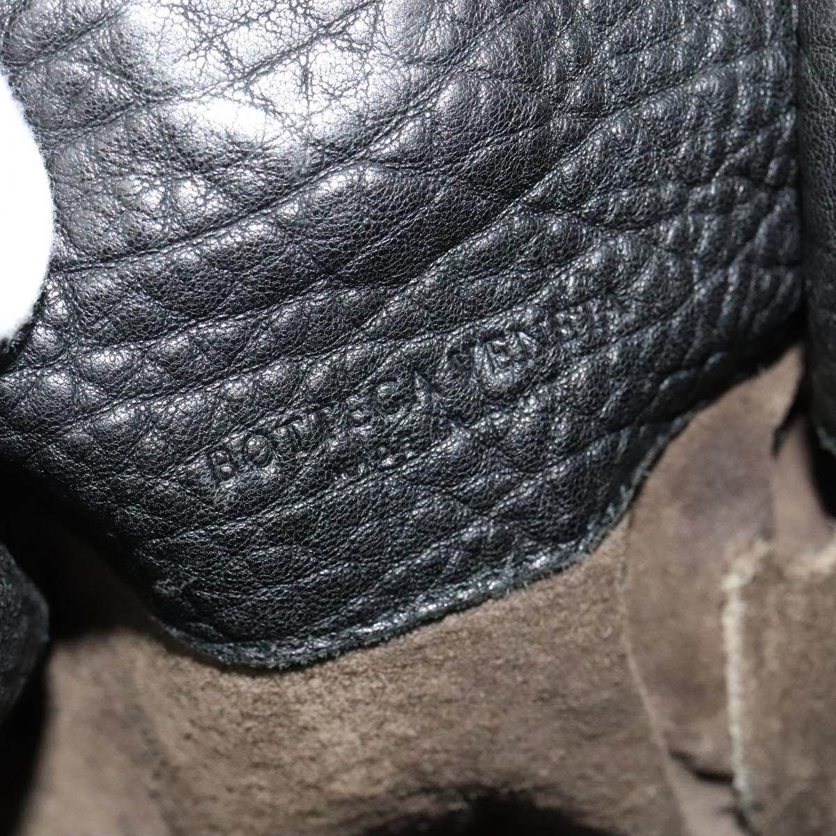 Bottega Veneta, Black, Leather, tote