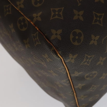 Louis Vuitton Keepall 60, Brown, Canvas, travel