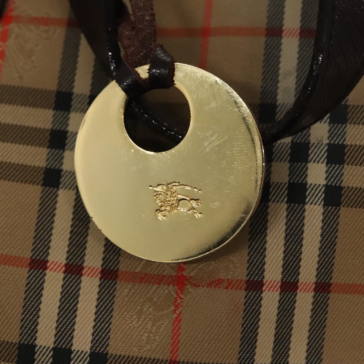 Burberry Nova Check, Beige, Canvas, shoulder