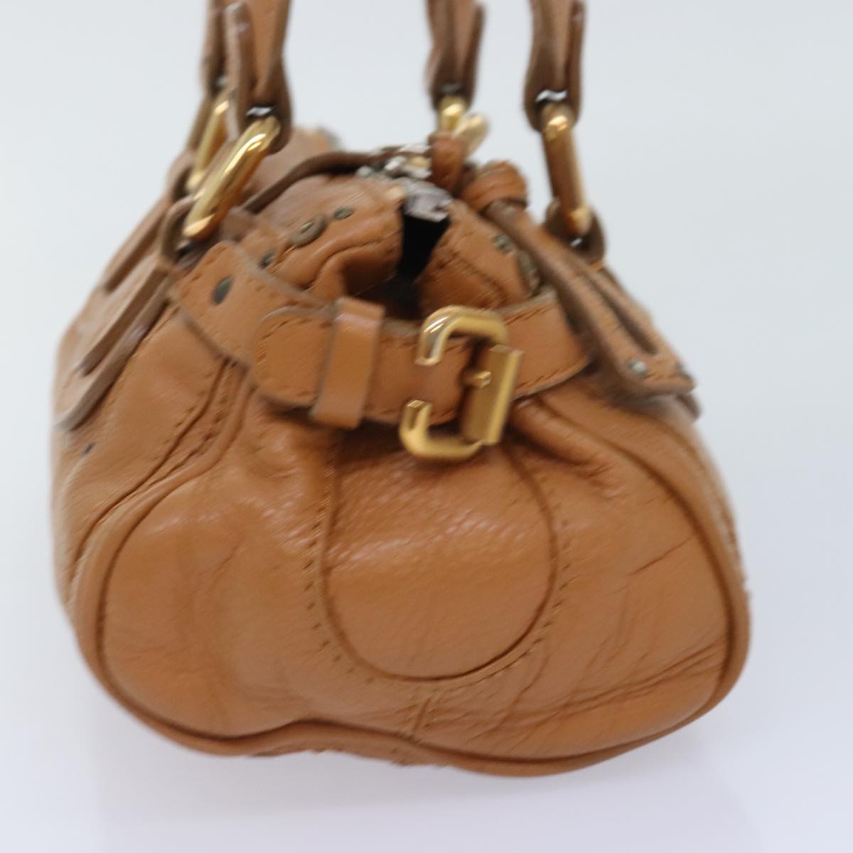 Chloé Paddington, Brown, Leather, handbag