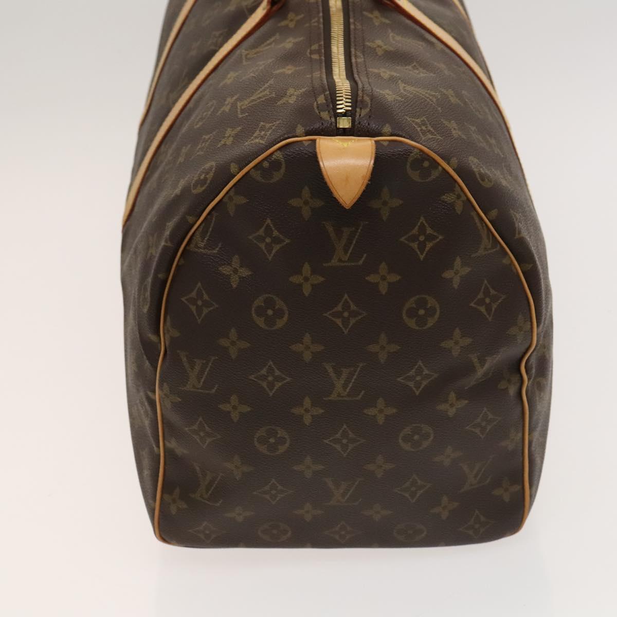 Louis Vuitton Keepall 50, Brown, Canvas, travel
