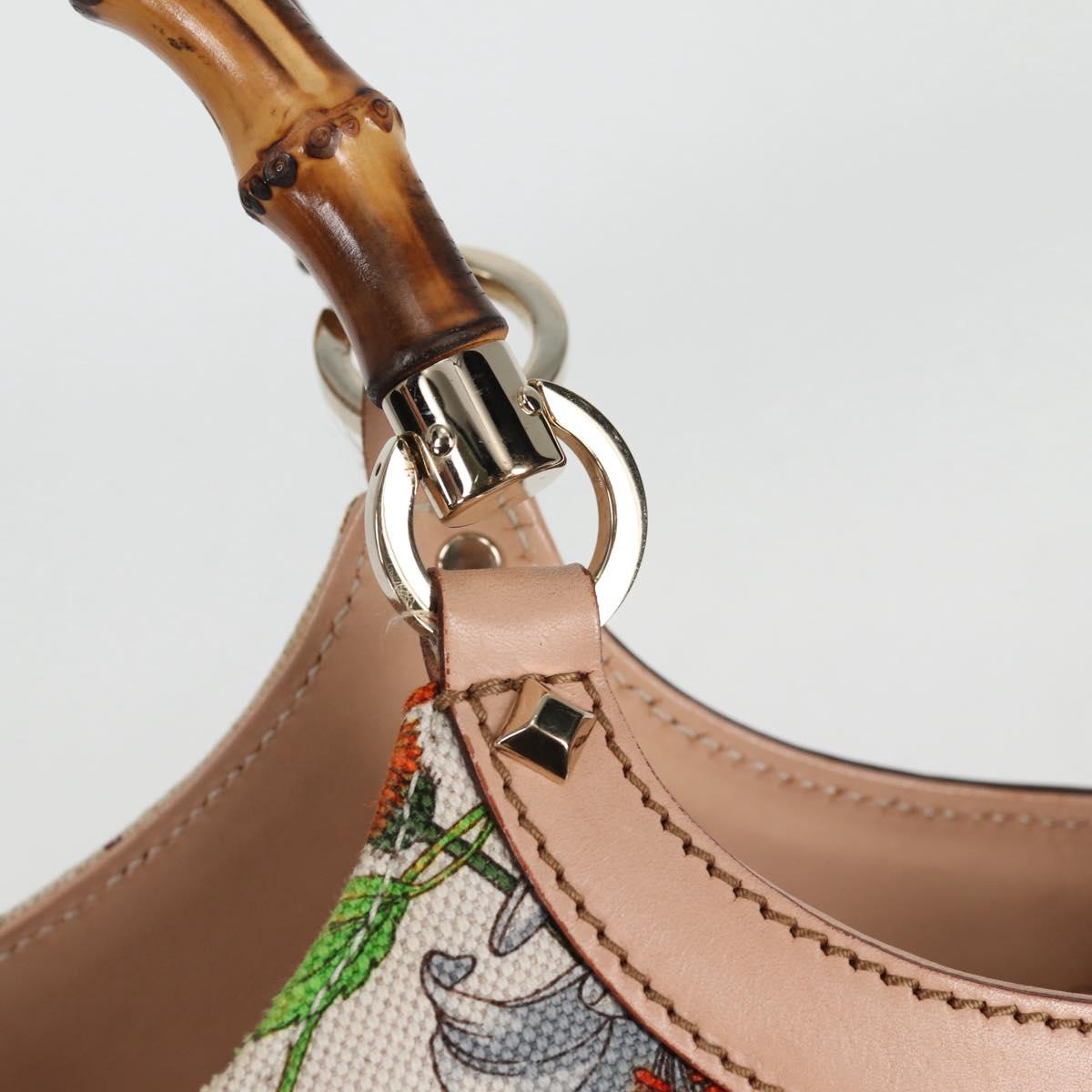 Gucci Bamboo, Multicolour, Canvas, shoulder