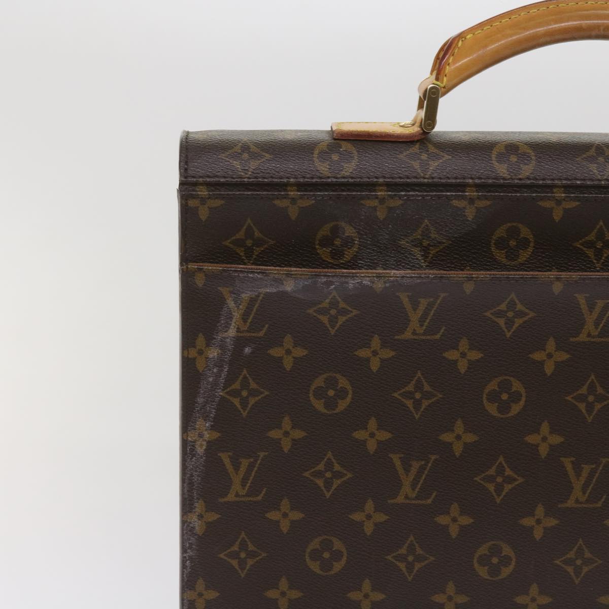 Louis Vuitton Laguito, Brown, Canvas, handbag