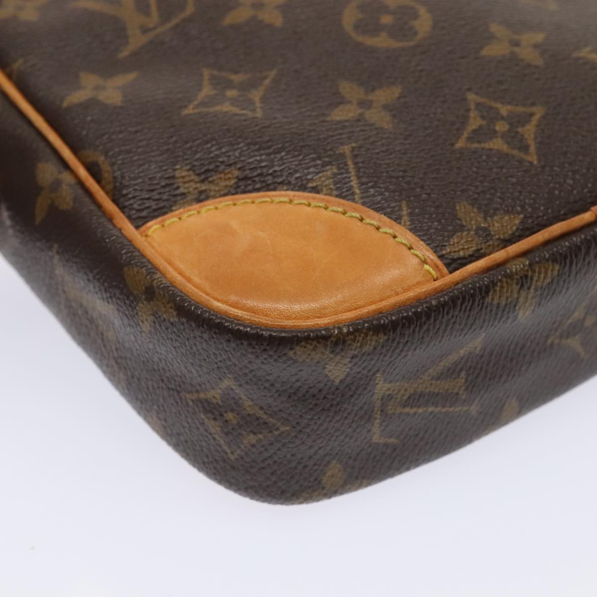 Louis Vuitton Danube, Brown, Canvas, shoulder