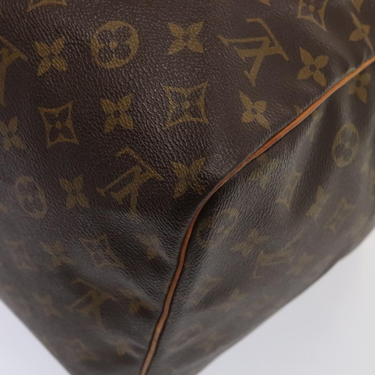 Louis Vuitton Sac Souple, Brown, Canvas, travel