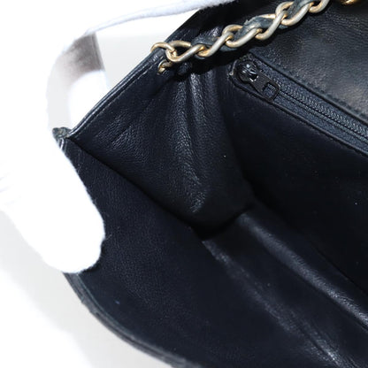Chanel Tassel, Black, Leather, shoulder