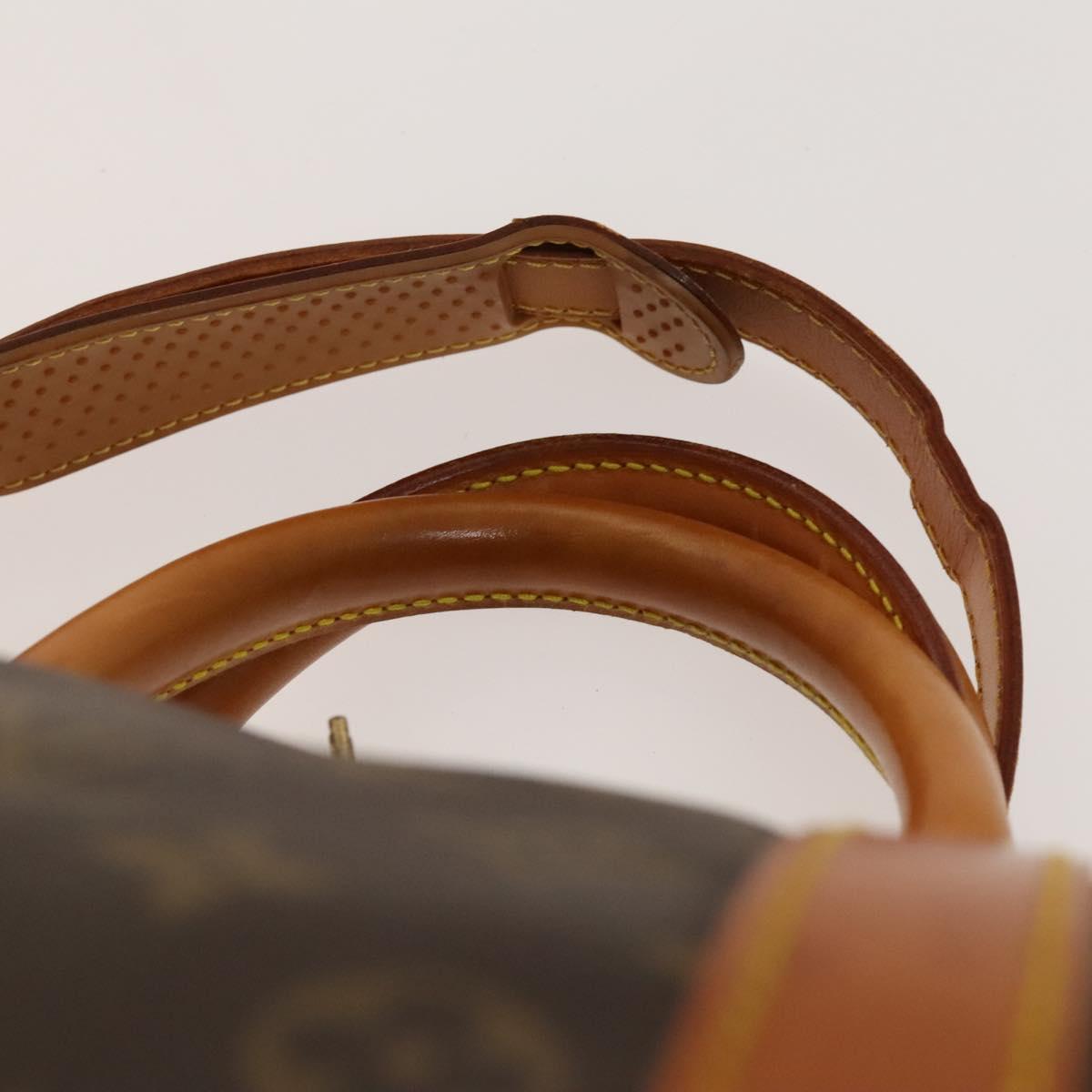 Louis Vuitton Keepall Bandouliere 55, Brown, Canvas, travel