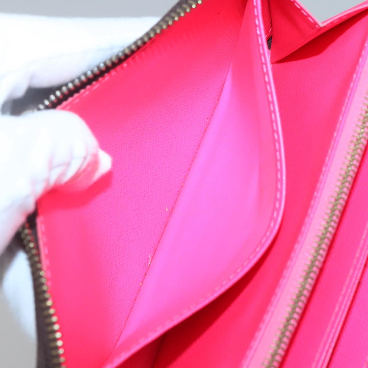 Louis Vuitton Zippy wallet, Pink, Canvas, wallet