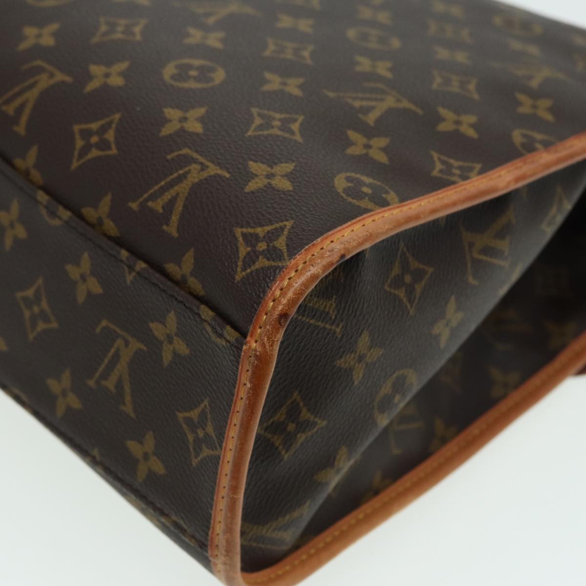 Louis Vuitton Beverly, Brown, Canvas, handbag