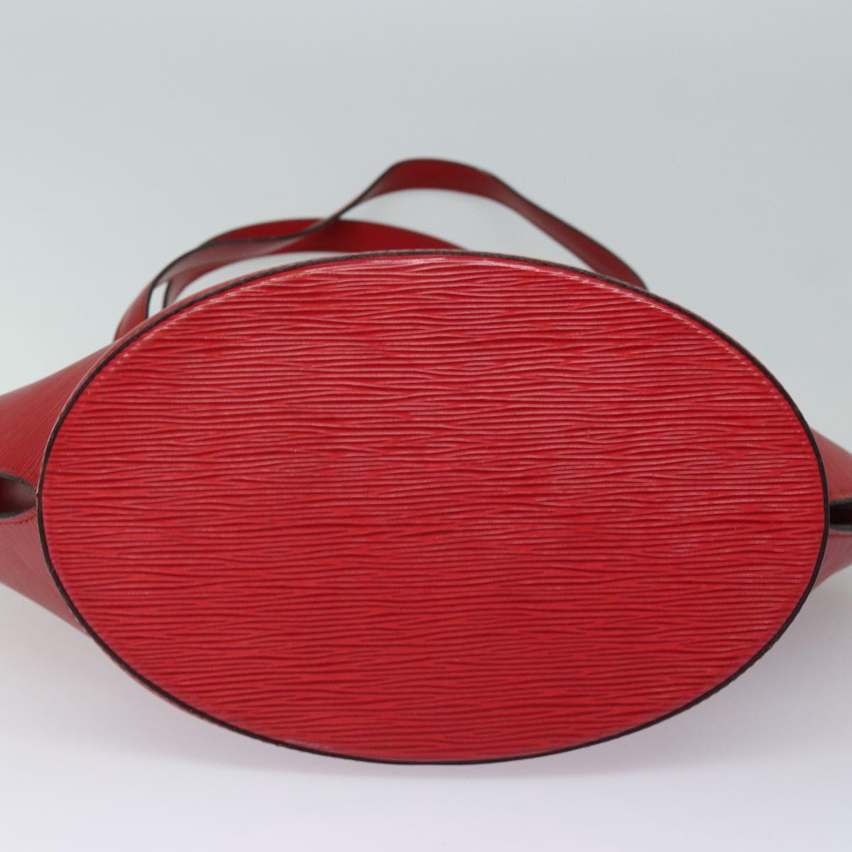 Louis Vuitton Saint Jacques, Red, Leather, shoulder