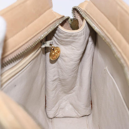 Chanel Camera, Beige, Leather, shoulder