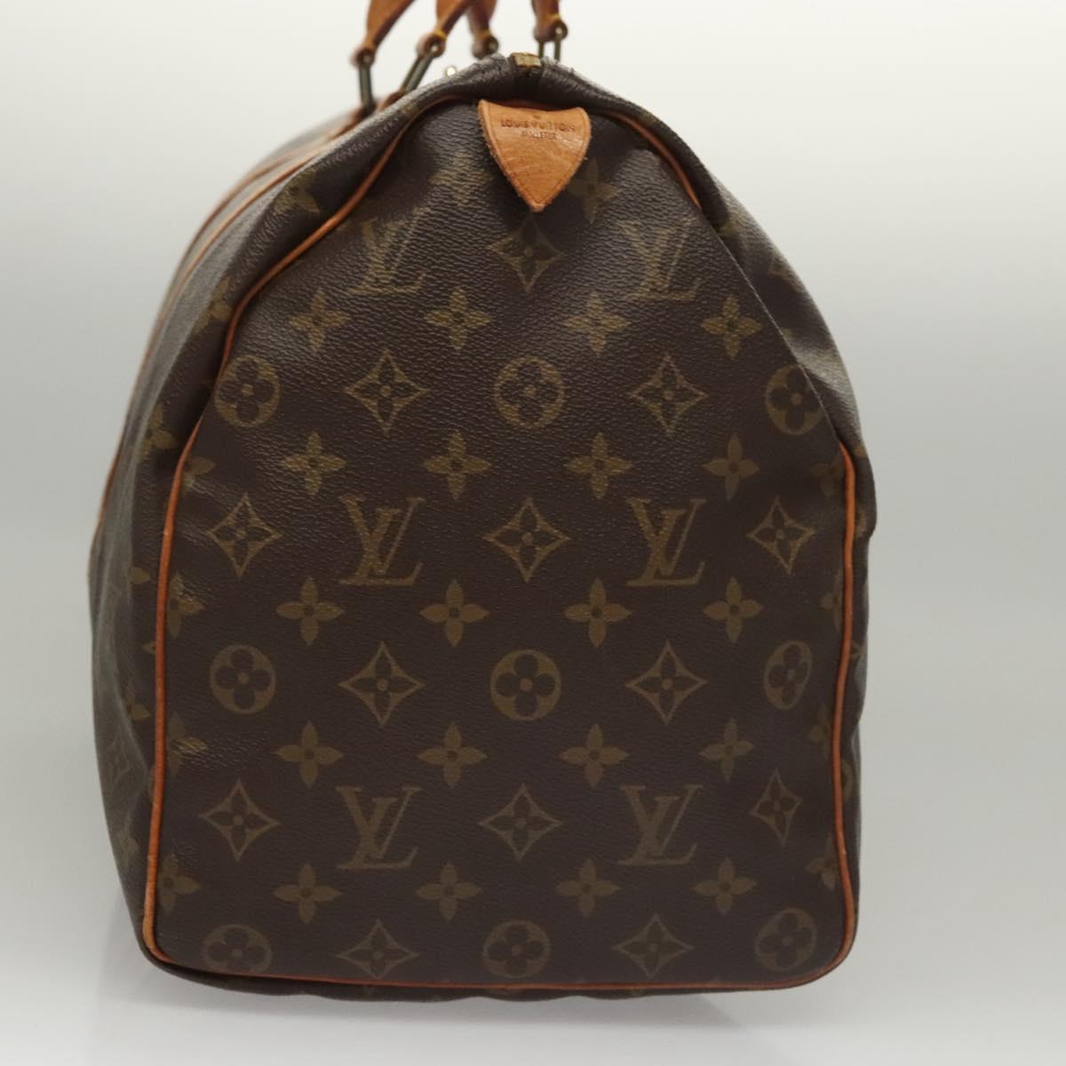 Louis Vuitton Keepall 45, Brown, Canvas, travel