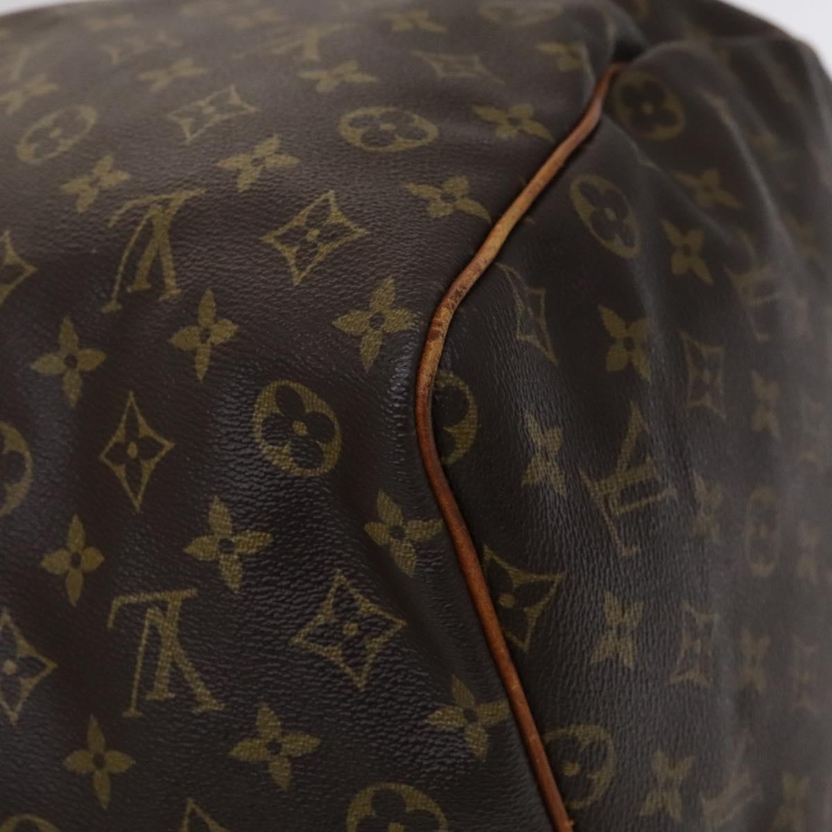 Louis Vuitton Keepall 60, Brown, Canvas, travel