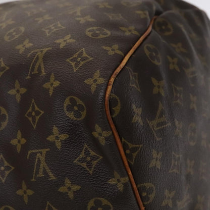 Louis Vuitton Keepall 60, Brown, Canvas, travel