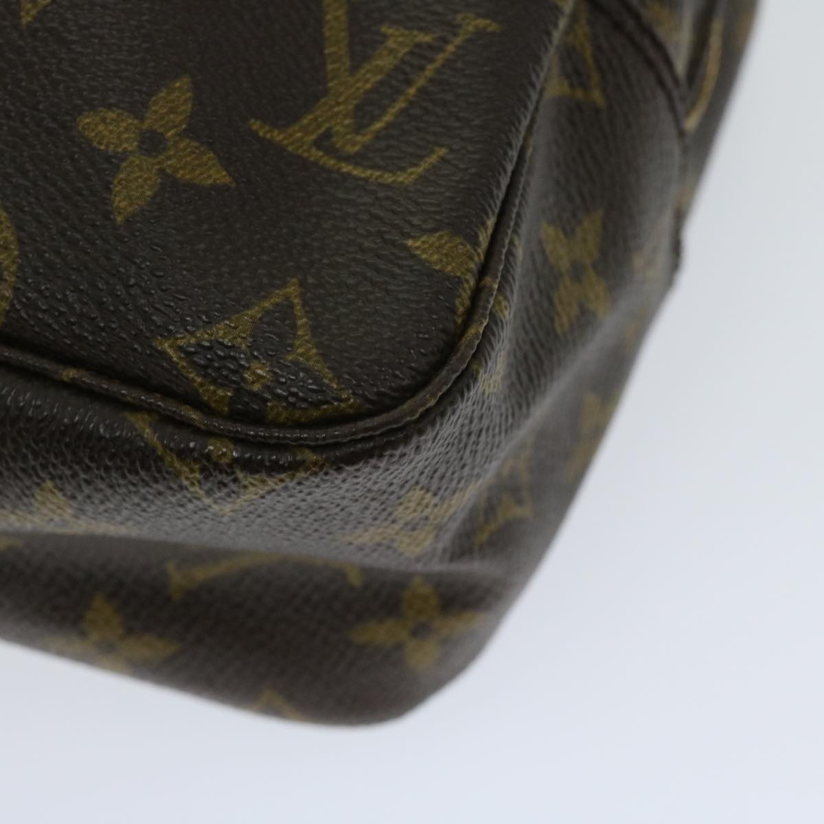 Louis Vuitton Trousse de Toilette, Brown, Canvas, clutch