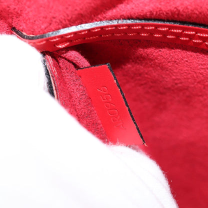 Louis Vuitton Alma, Red, Leather, handbag