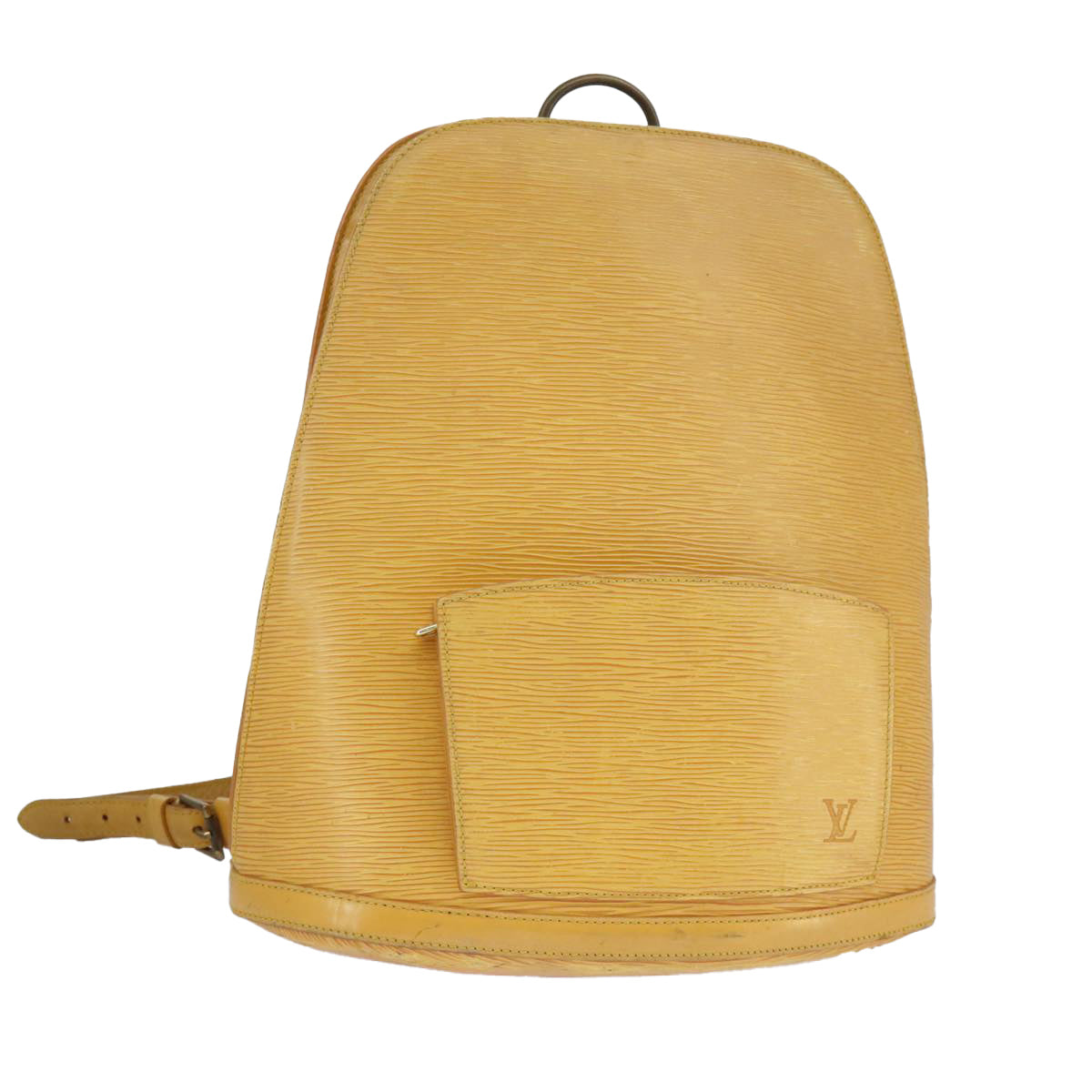 Louis Vuitton Gobelins, Yellow, Leather, backpack