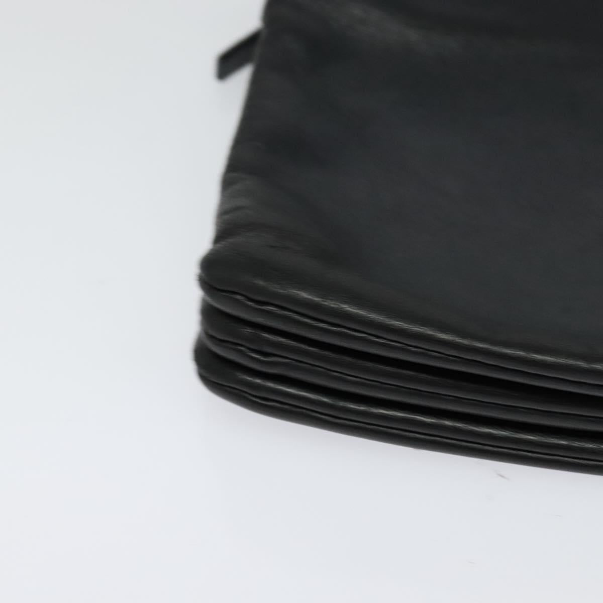 Céline Trio, Black, Leather, shoulder
