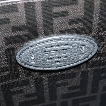 Fendi Peekaboo, Grey, Leather, handbag