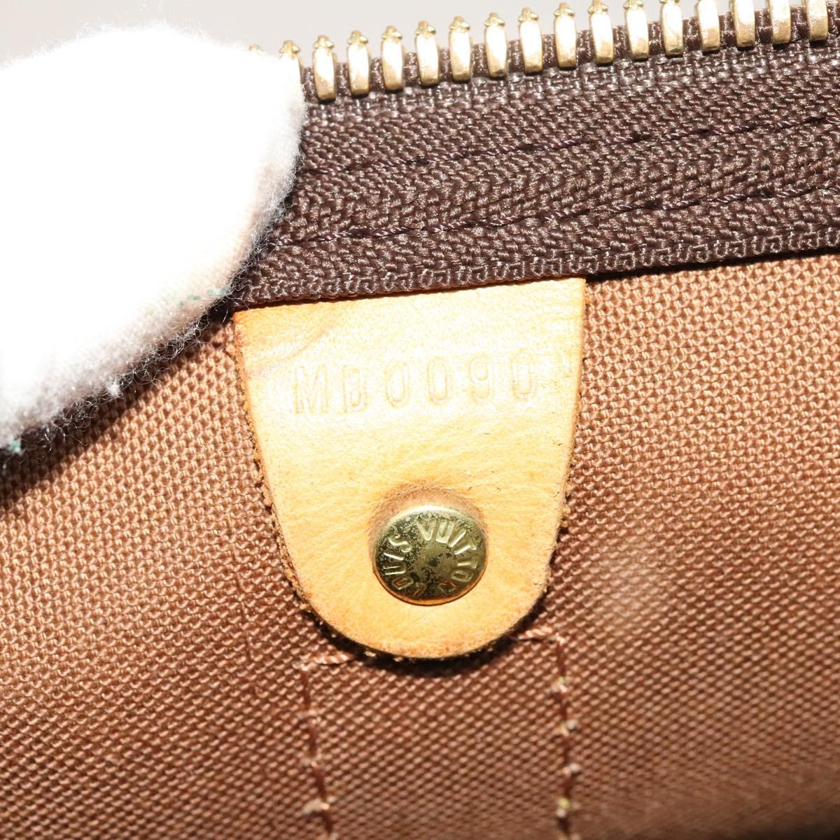 Louis Vuitton Keepall Bandouliere 50, Brown, Canvas, travel