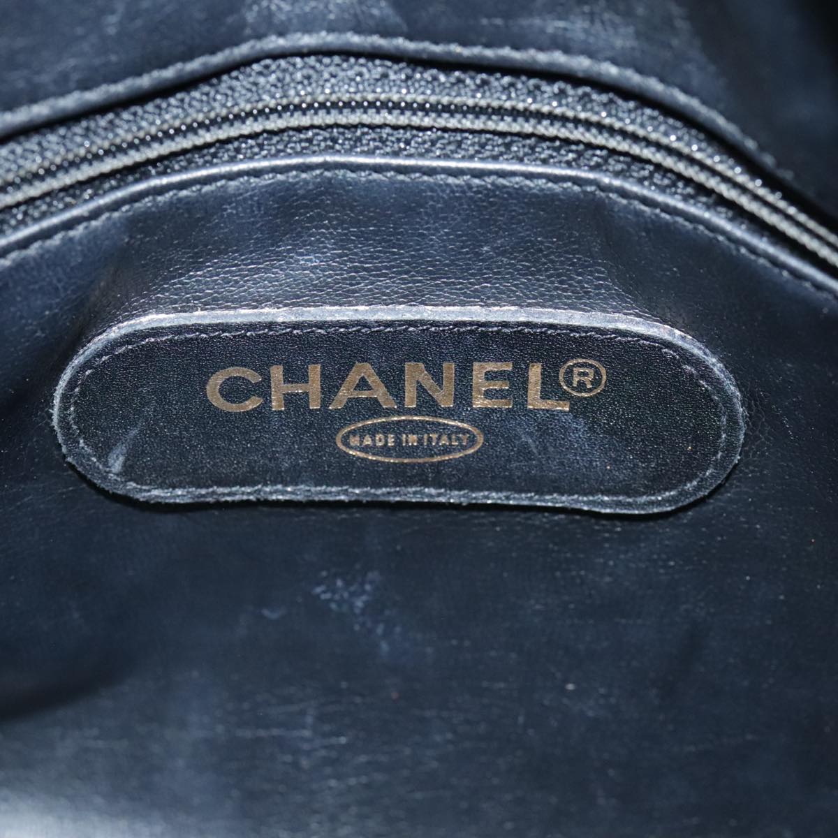 Chanel Cc, Black, Leather, travel