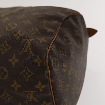 Louis Vuitton Keepall 45, Brown, Canvas, travel