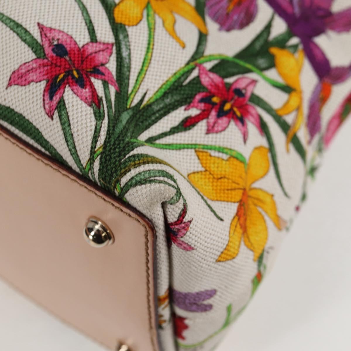 Gucci Bamboo, Multicolour, Canvas, shoulder