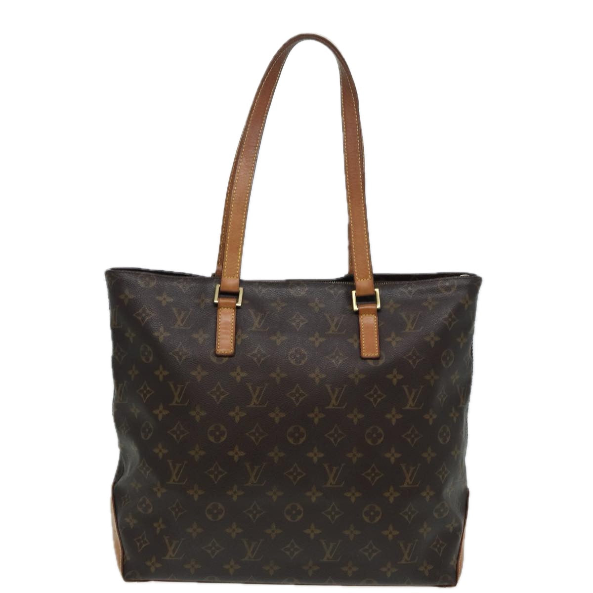 Louis Vuitton Mezzo, Brown, Canvas, tote