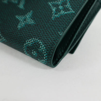 Louis Vuitton Victor, Green, Canvas, wallet