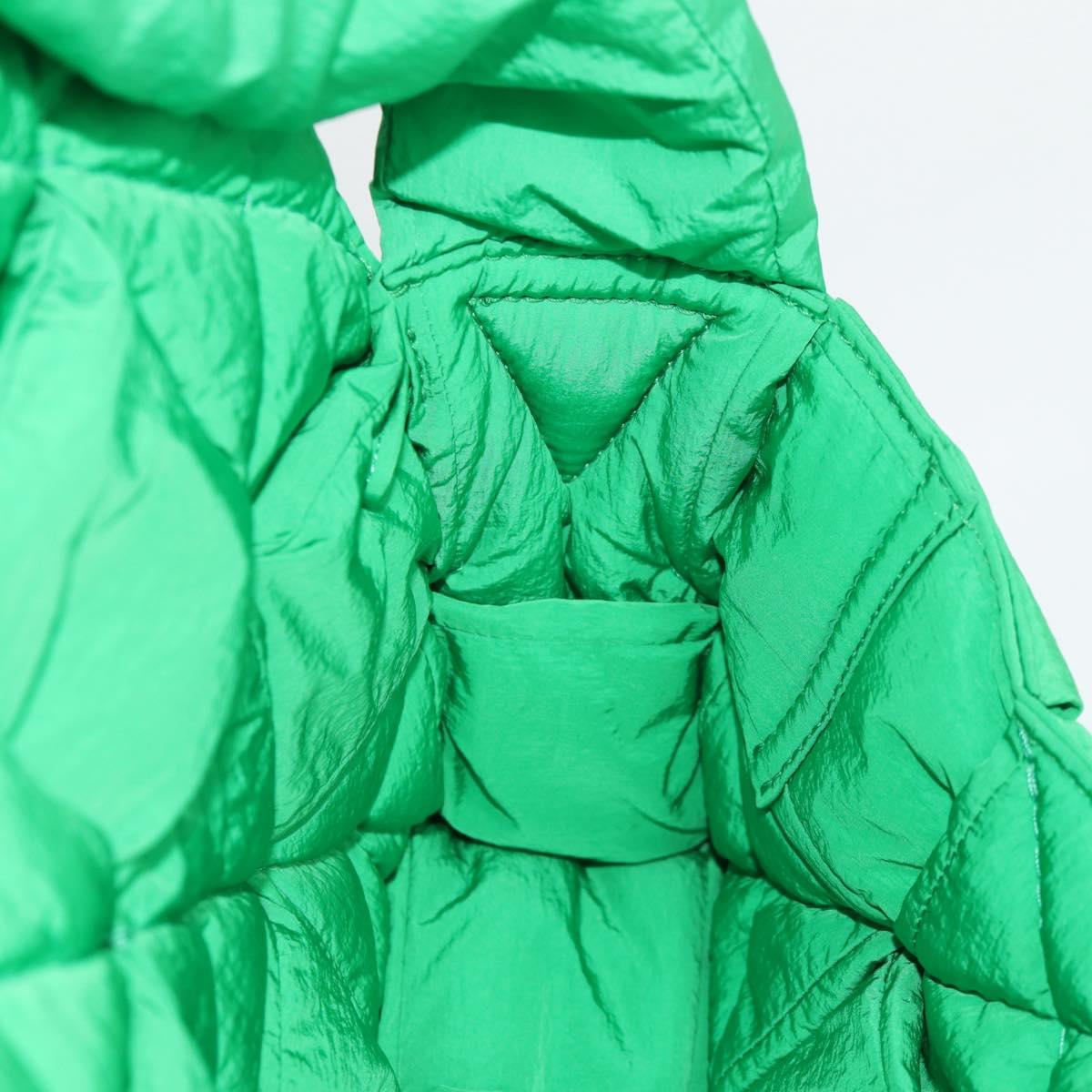 Bottega Veneta Cassette, Green, NYLON, shoulder