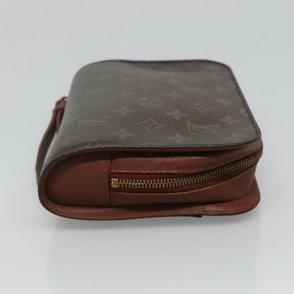 Louis Vuitton Orsay, Brown, Canvas, clutch