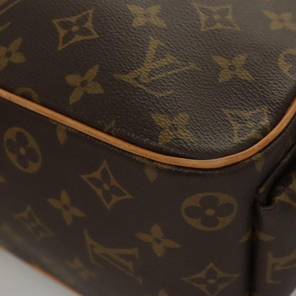 Louis Vuitton Excentri cité, Brown, Canvas, handbag