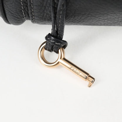 Chloé Paddington, Black, Leather, handbag