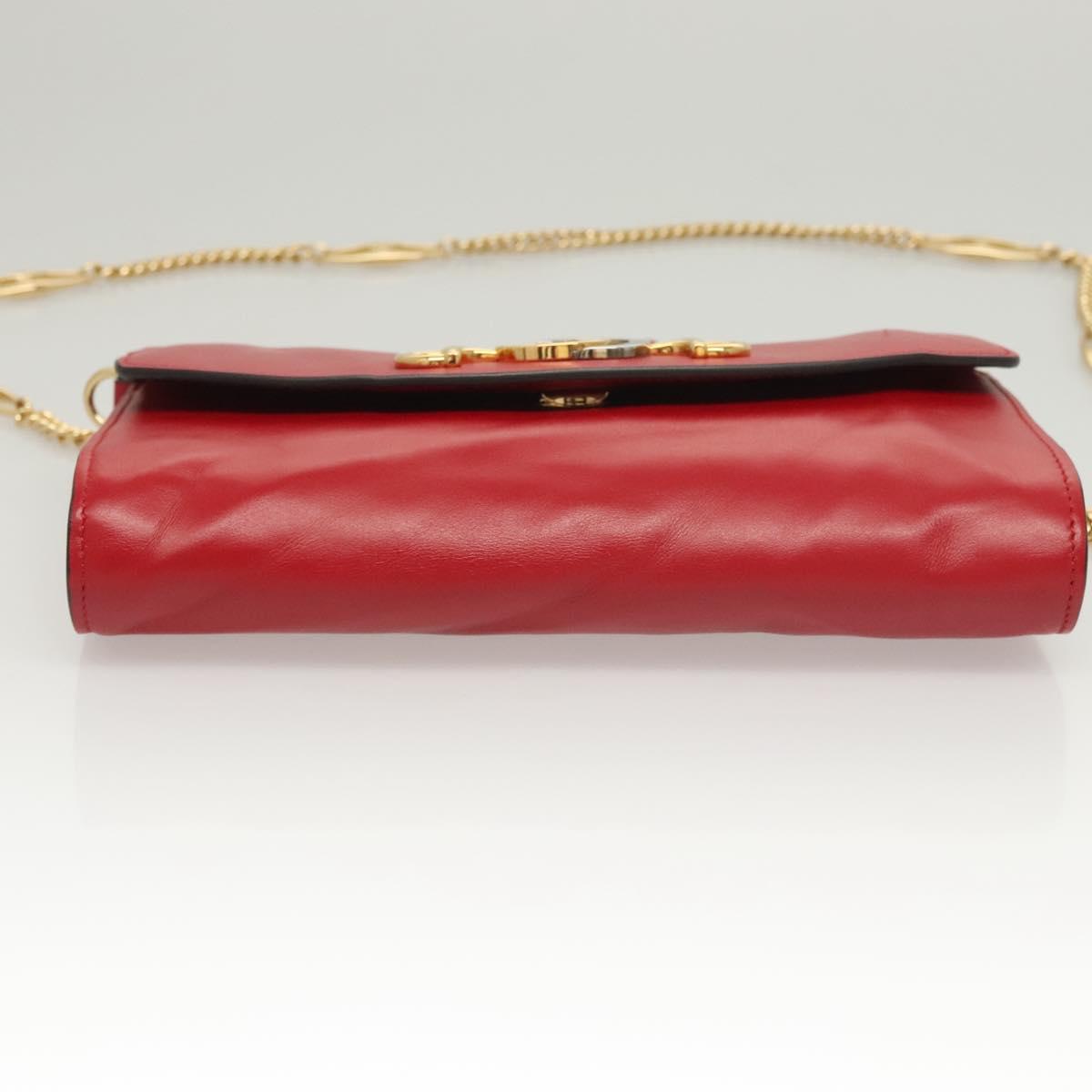 Gucci Zumi, Red, Leather, shoulder