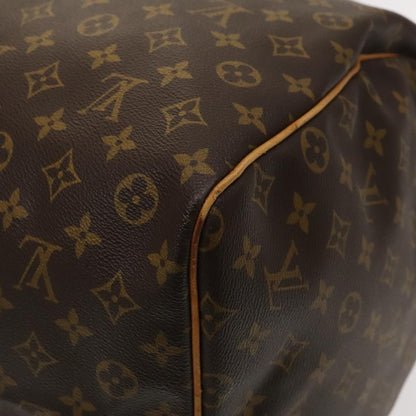Louis Vuitton Keepall 60, Brown, Canvas, travel