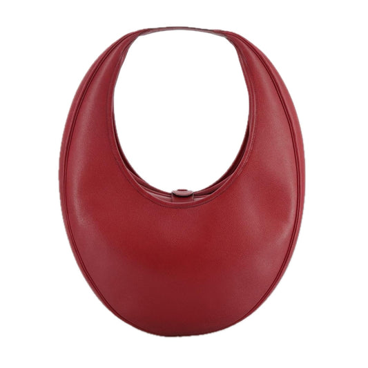 Hermès, Red, Leather, shoulder