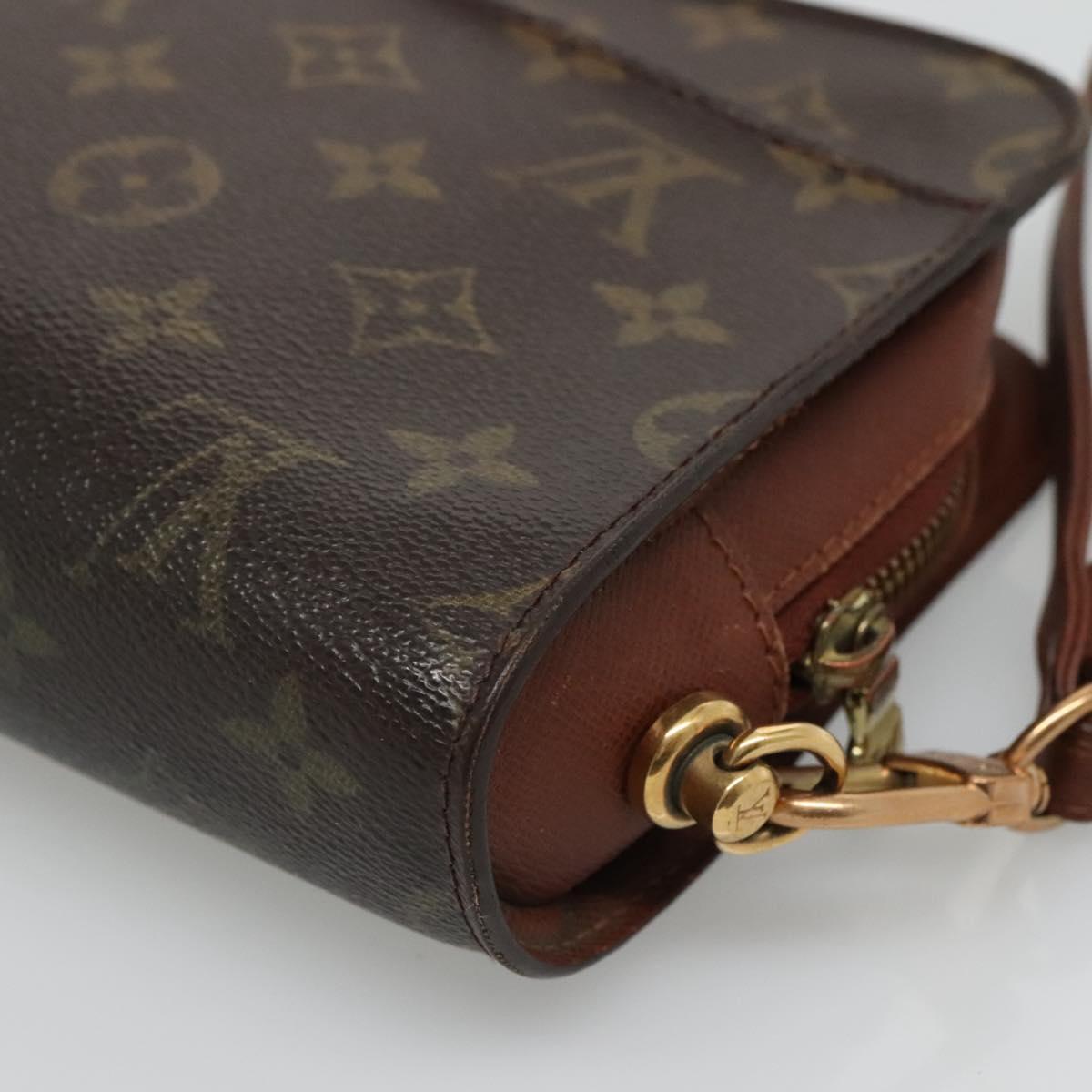 Louis Vuitton Orsay, Brown, Canvas, clutch