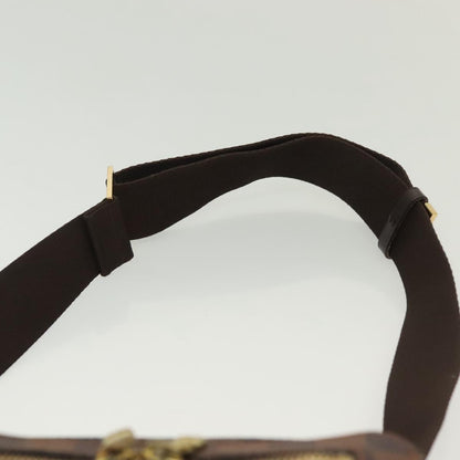 Louis Vuitton Geronimos, Brown, Canvas, clutch