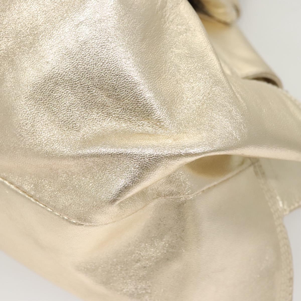 Loewe Anagram Logo Nappa Aire Hand Bag Leather, GOLD, LEATHER, Handbag