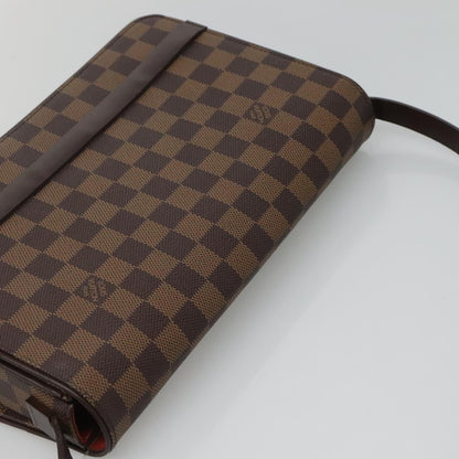 Louis Vuitton Tribeca, Brown, Canvas, shoulder